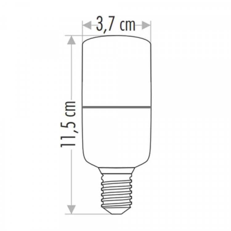 CATA 9W Led Ampul (Beyaz) ( E-14 ) CAT CT-4092B