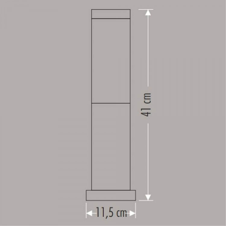 CATA Roma Bahçe Armatürü 40Cm E27 - CT-7013